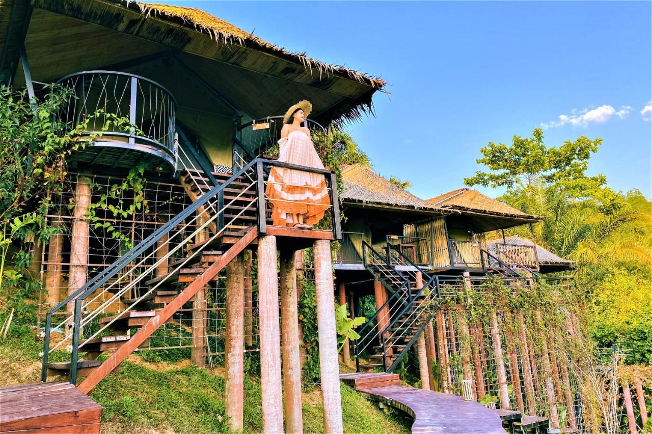 Khao Sok Boutique Camping - Exotic Cliff Camping Hotel Khao Sok National Park Exterior foto