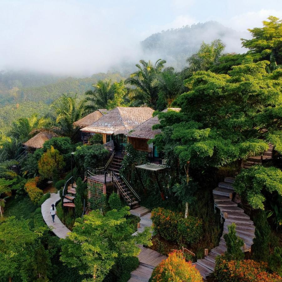 Khao Sok Boutique Camping - Exotic Cliff Camping Hotel Khao Sok National Park Exterior foto