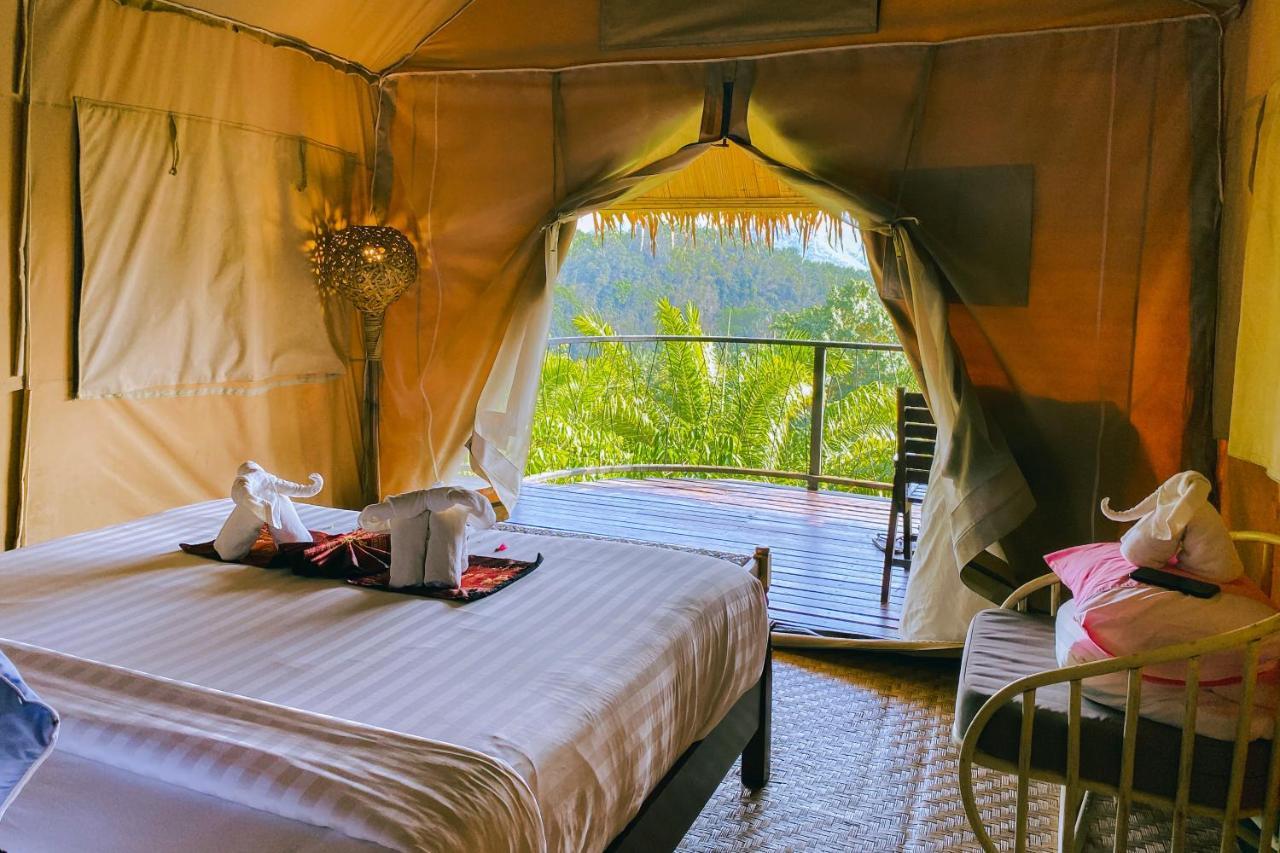 Khao Sok Boutique Camping - Exotic Cliff Camping Hotel Khao Sok National Park Exterior foto