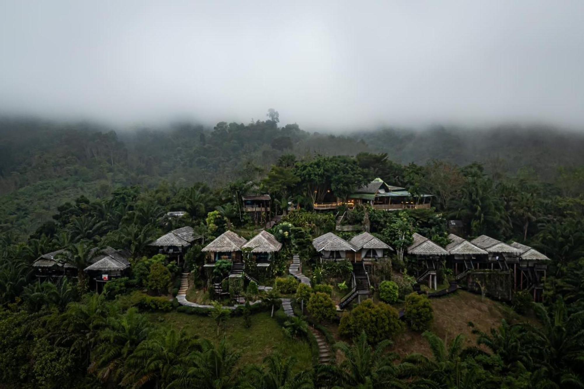 Khao Sok Boutique Camping - Exotic Cliff Camping Hotel Khao Sok National Park Exterior foto