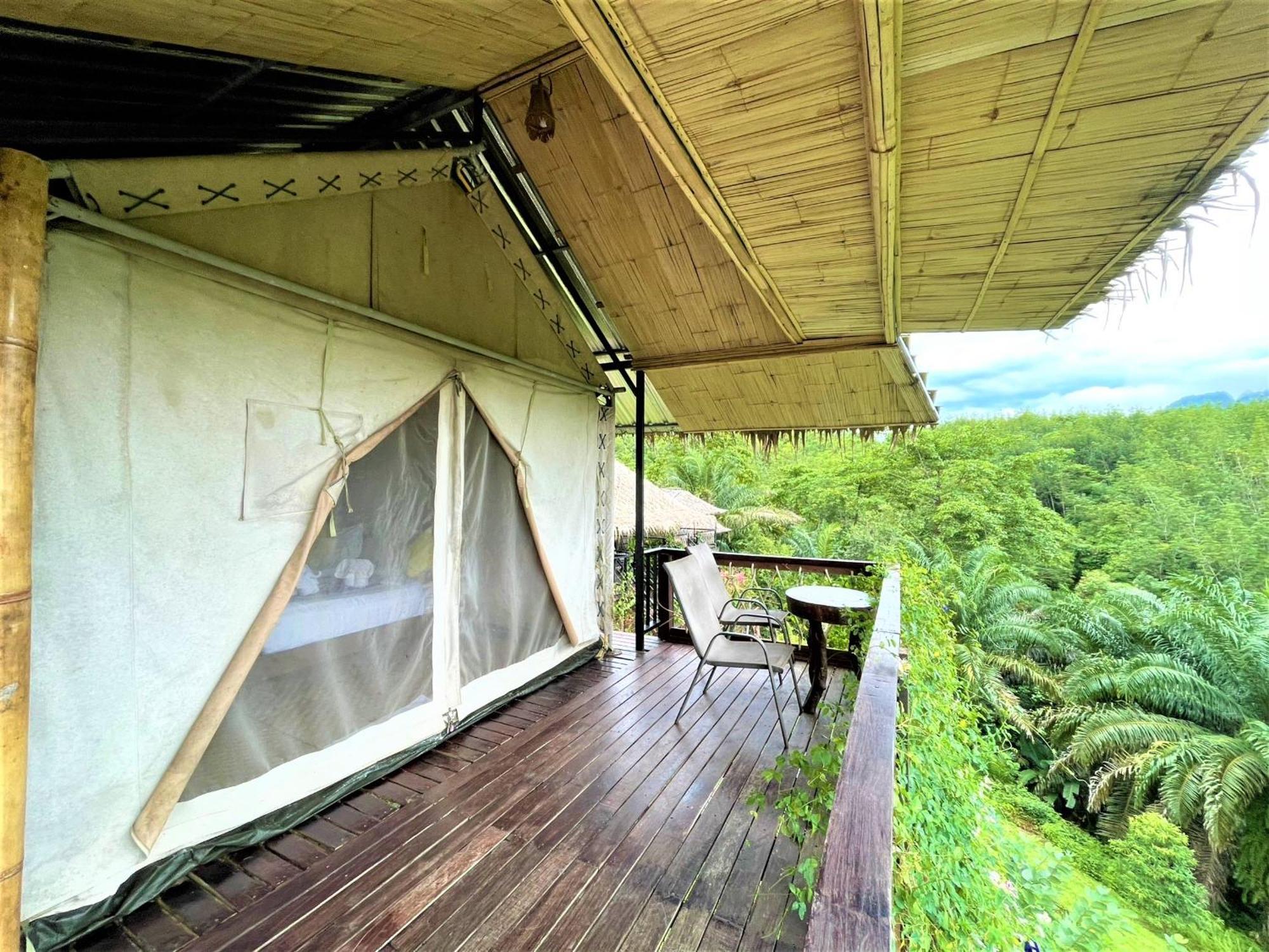 Khao Sok Boutique Camping - Exotic Cliff Camping Hotel Khao Sok National Park Exterior foto